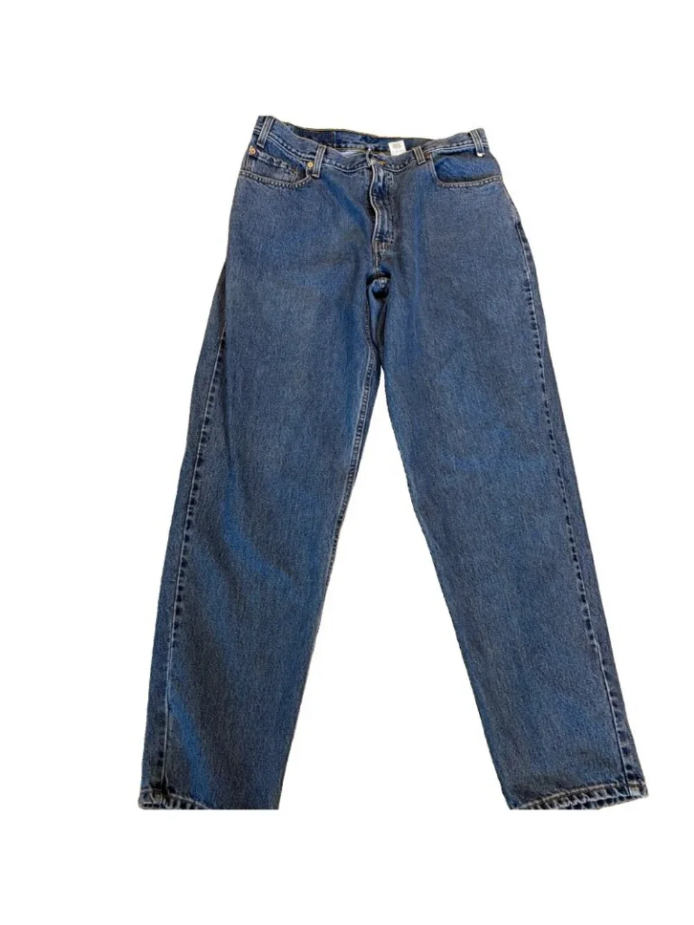 Vintage Levis 560 Loose Fit Jeans Men's Size 36x34 Medium Wash Tapered Leg 90s